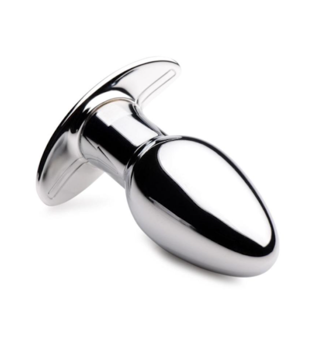 MS "Chrome Blast" 7X Anal Plug w/Remote –Small