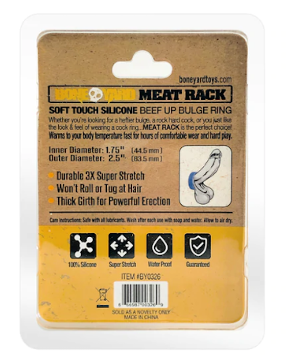 Boneyard "The Meat Rack" C/Ring -Blue