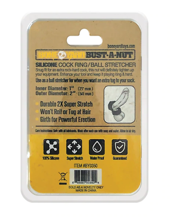 Boneyard "Bust-A-Nut" C/Ring -Black
