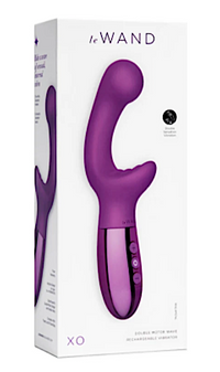 Le Wand "XO Double Motor" Vibe -Purple