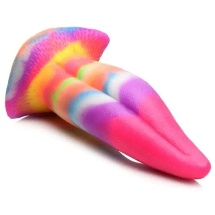 Creature Cocks "Unicorn Kiss" Tongue Glow-in-the-Dark Dildo