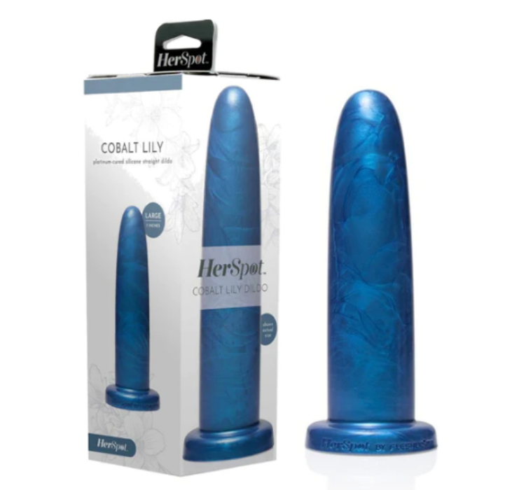 Cobalt "Lily" Dildo -Large