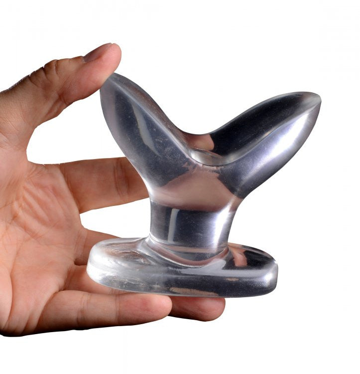 Master Series Anchored Clear Anal Plug Little Sister's Book & Art Emporium