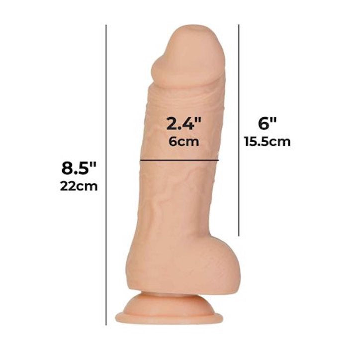 Addiction "Roman" 8" Girthy Dildo