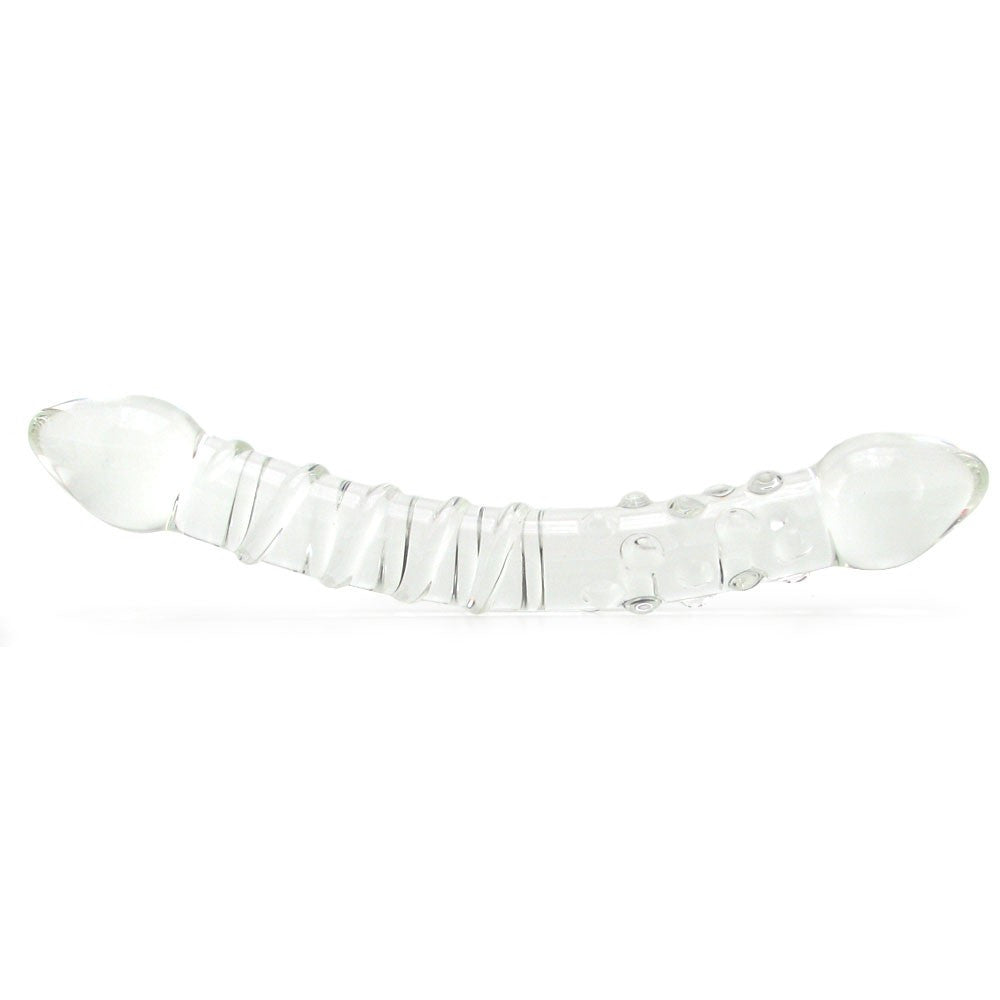 Gläs Double Trouble Glass Dildo