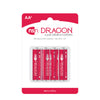 Dragon Super Alkaline Batteries AA 4 Pack