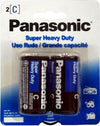 Panasonic Super Heavy Duty C Batteries 2 Pack