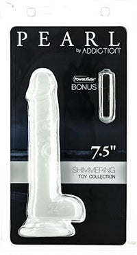 Addiction "Pearl" 7.5" Shimmering Dildo