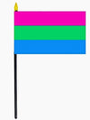 ''Polysexual'' Pride -Stick Flag 12 x 18''