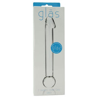 Gläs 7" Realistic Head Glass Dildo