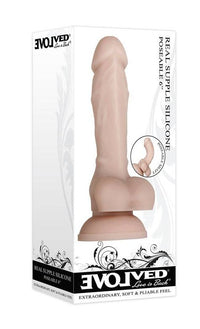 Evolved 'Real Supple' Poseable 6 Inch Dildo