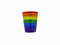 Plastic Rainbow Shot Glass