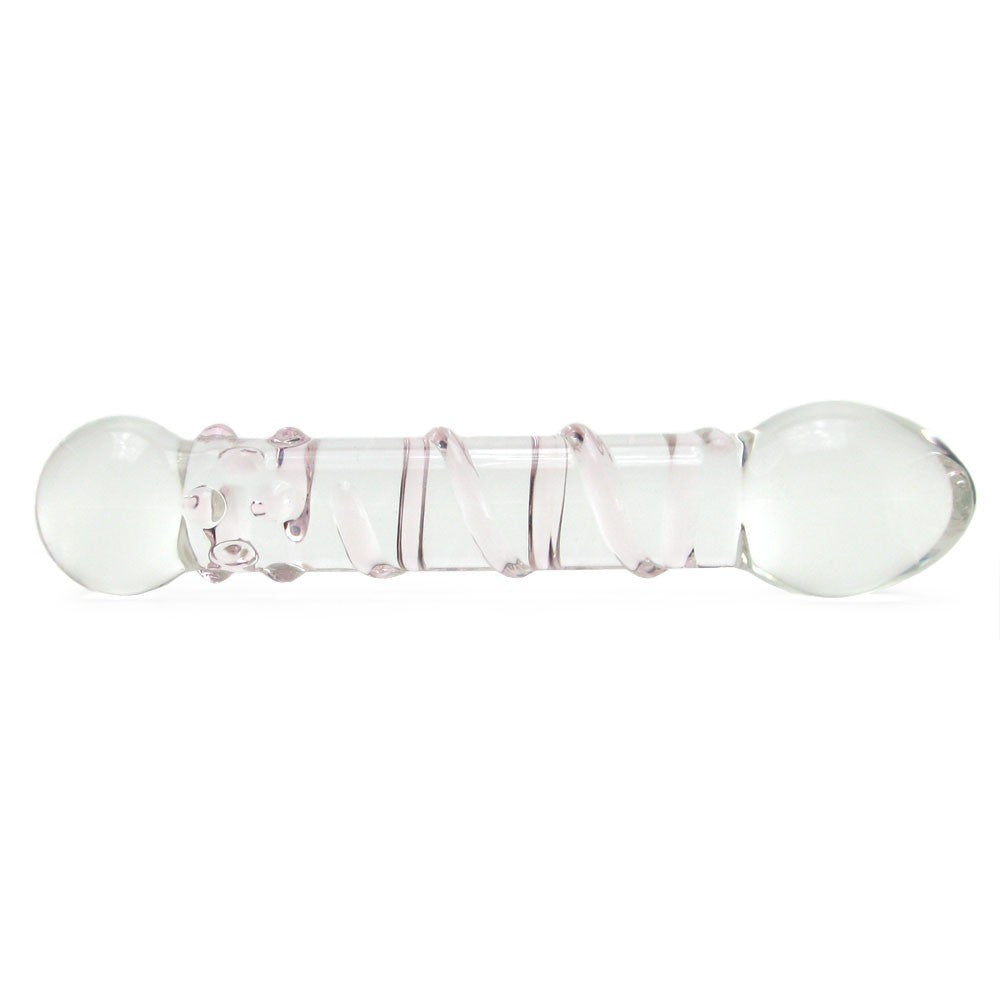 Gläs "Spiral Staircase" Full Tip Dildo