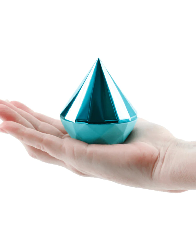Sugar Pop "Jewel" Air Pulse Clit Sucker -Teal