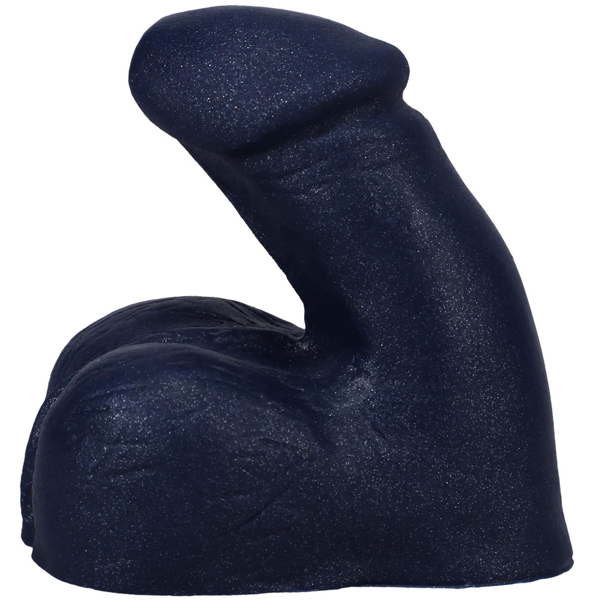 Tantus On The Go Silicone Packer, Sapphire, left side