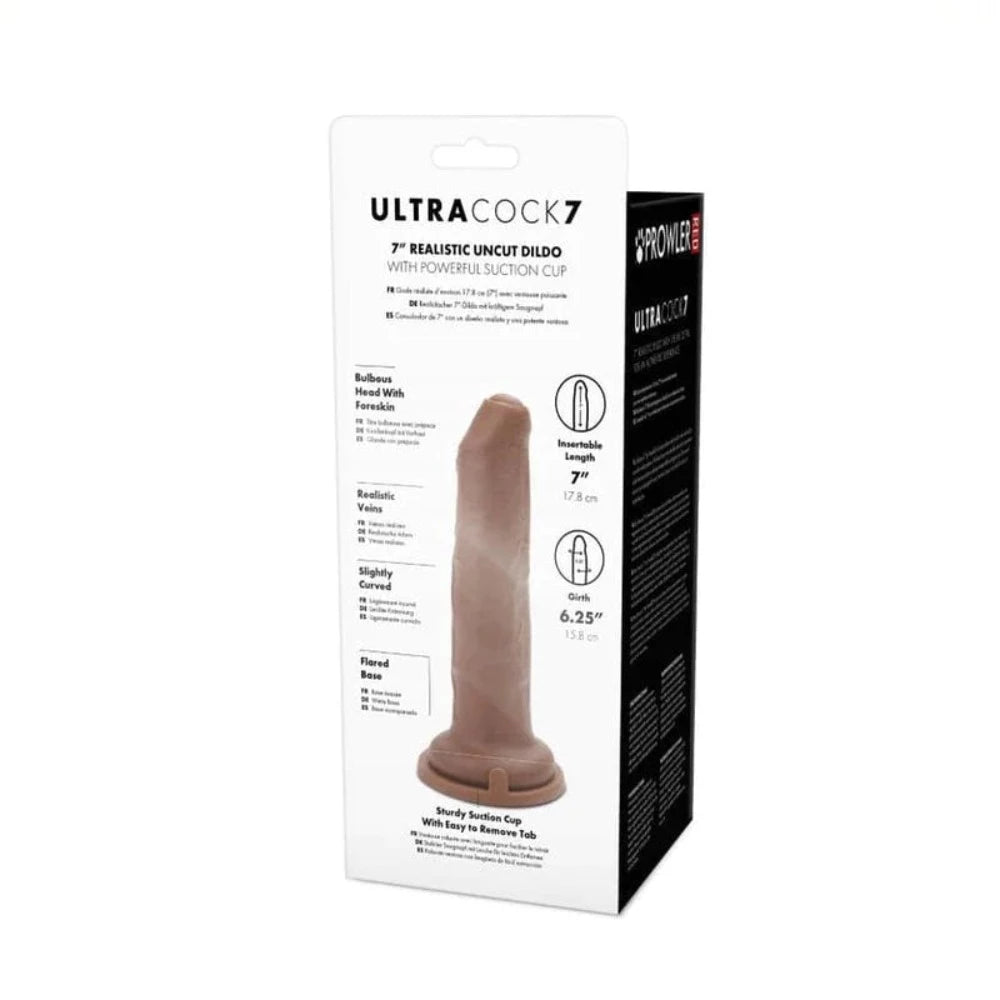 Prowler "Uncut" Ultra Cock 7" Dildo