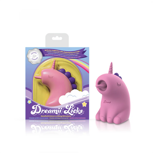 Dreamii Licks Licking Unicorn Stimulator -Mystical Pink