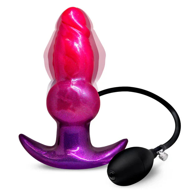 Creature Cocks 'Astro' Inflatable Silicone Anal Plug