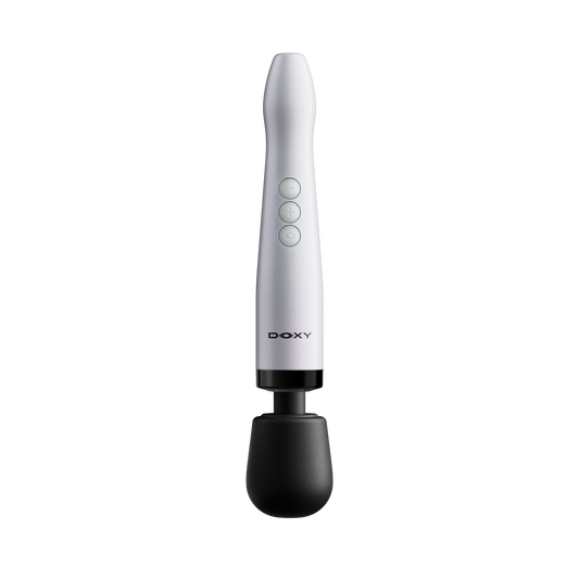 Doxy Die Cast Max Cordless Massager Wand - White