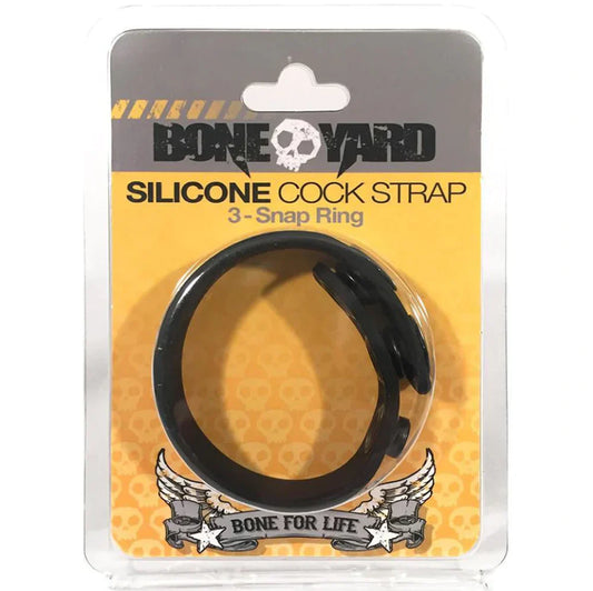 BoneYard Cock Strap -Black