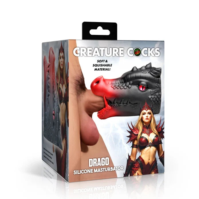Creature Cocks 'Drago' Silicone Masturbator