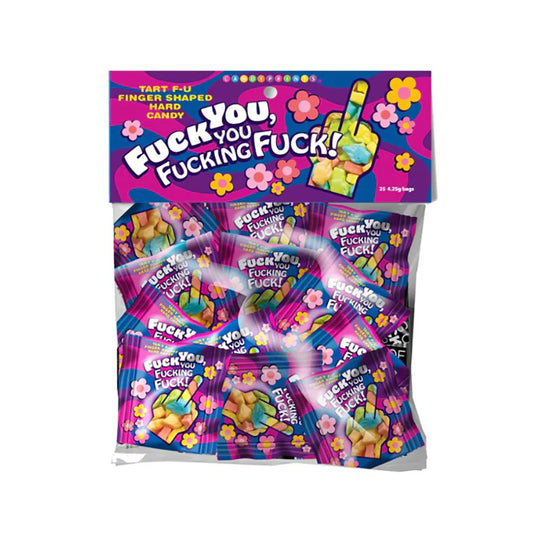Fuck You, You Fucking Fuck! Candy Bag of 25 mini bags