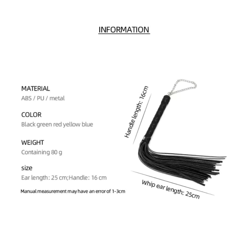 Pink Elephant 16 inch Flogger -Green