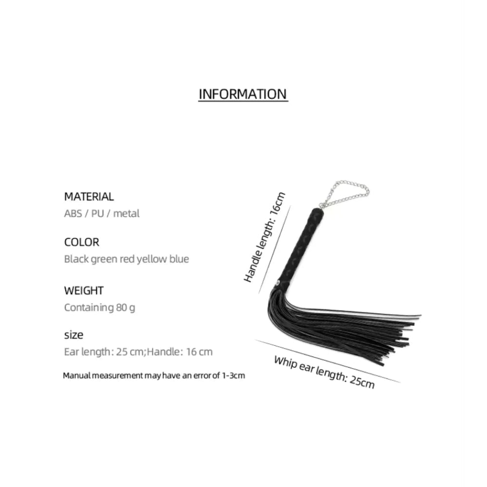 Pink Elephant 16 inch Flogger -Yellow