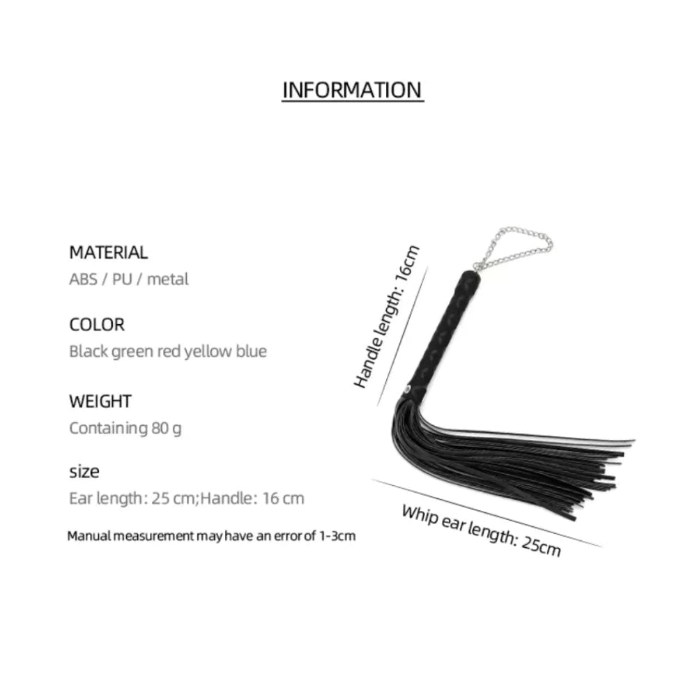 Pink Elephant 16 inch Flogger -Blue