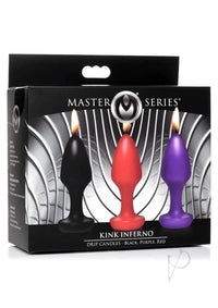 MS Kink "Inferno" Drip Candles 3PC Set