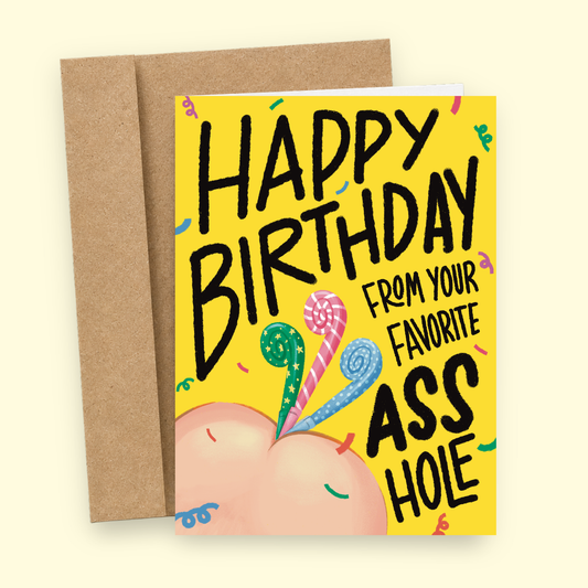 From Your Favorite Asshole card