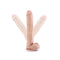 Au Naturel Daddy Dual Density Dildo 14"