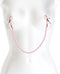 Bound ''DC1'' Beads Nipple Clamps -Pink