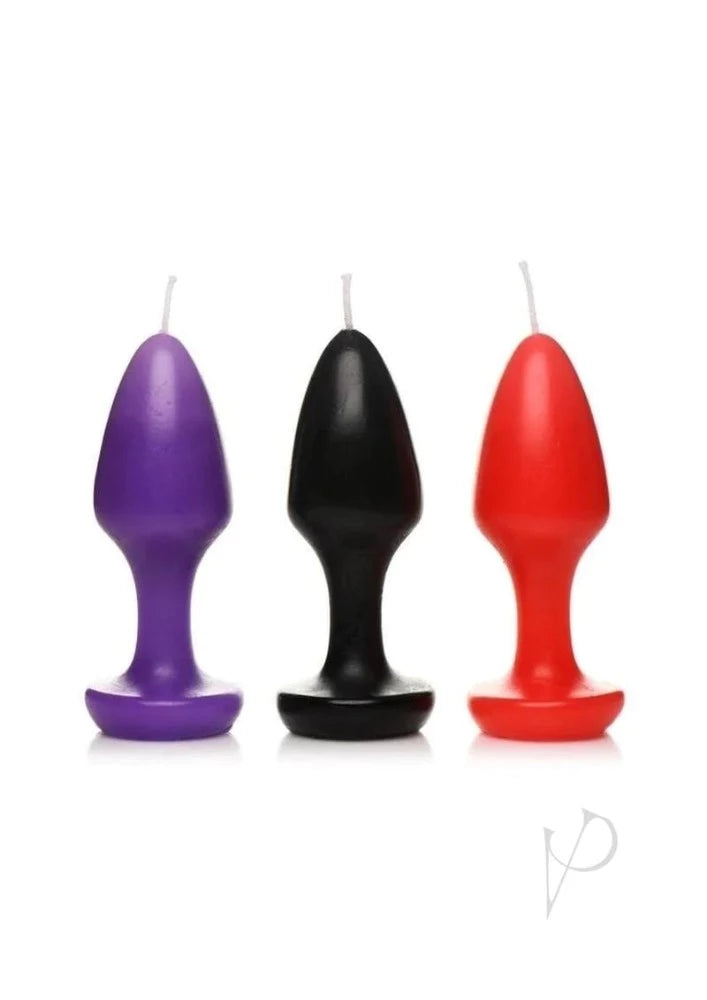 MS Kink "Inferno" Drip Candles 3PC Set