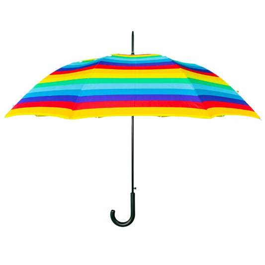 Rainbow Umbrella - Large with Hook Handle