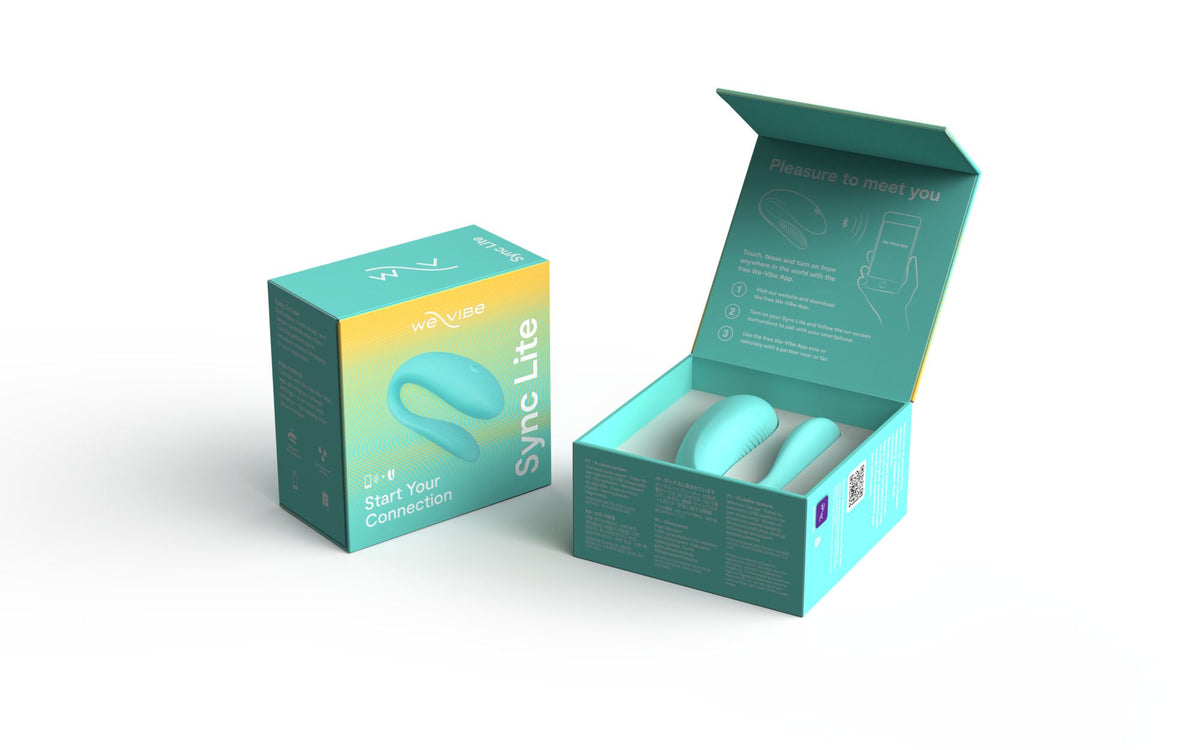 We-Vibe Sync Lite Vibrator - Aqua
