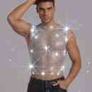 Men's Midriff Festival Party Top