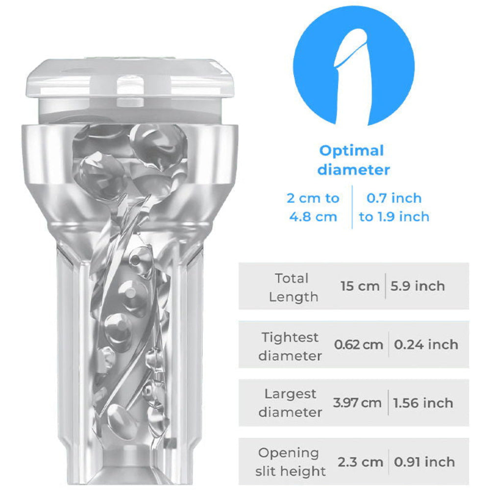 Kiiroo Feel Pocket Stroker - Crystal