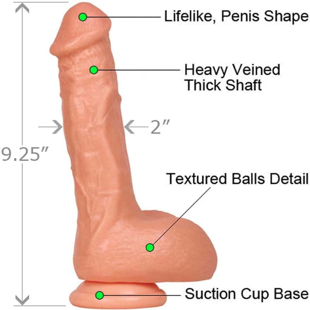 Falcon Jeremy Penn 9.25 Inch Super Cock