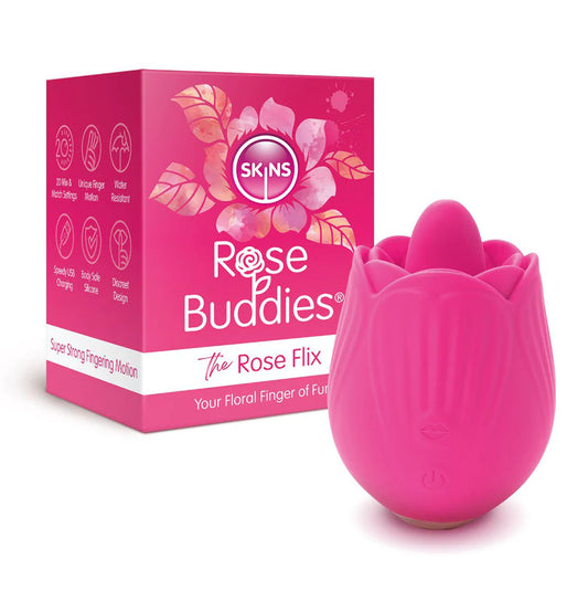 Skins Rose Buddies "The Rose Flix" Clitoral Toy