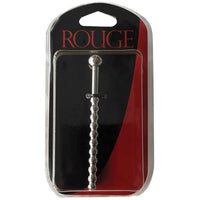 Rogue SS "Beaded" Hollow Urethral Sound w/ Stopper