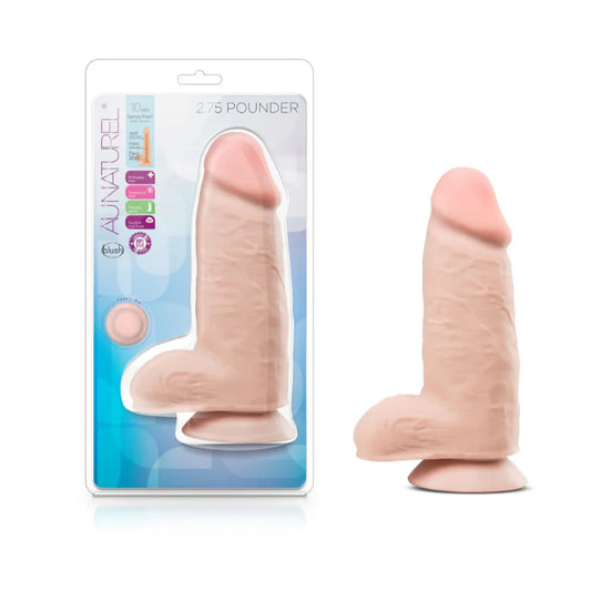 Au Naturel 2.75 Pounder Dual Density Dildo 10"