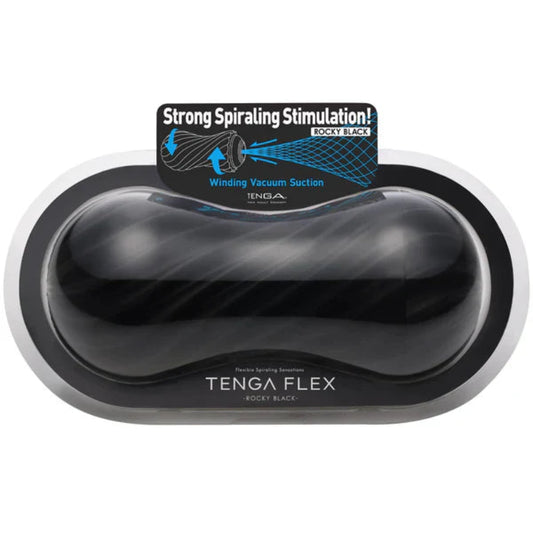 Tenga 'Flex' Rocky Black