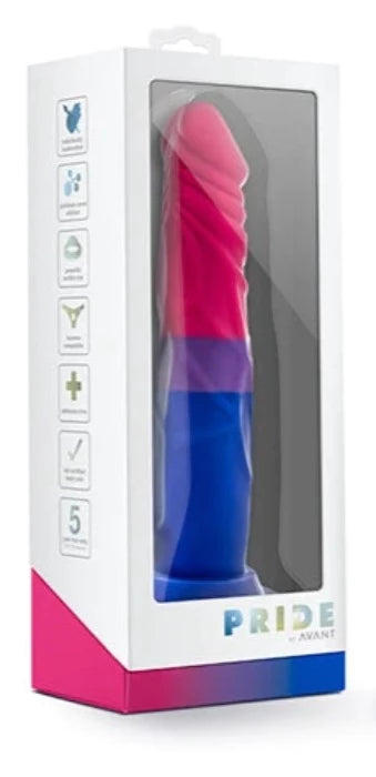 Blush Avant P8 'Bi' Pride Dildo