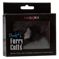Calex Black Furry Cuffs