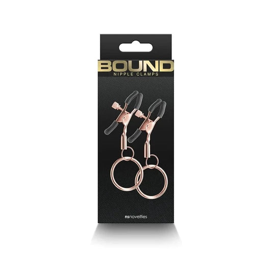 Bound "C2" Nipple Clamps -Rose Gold