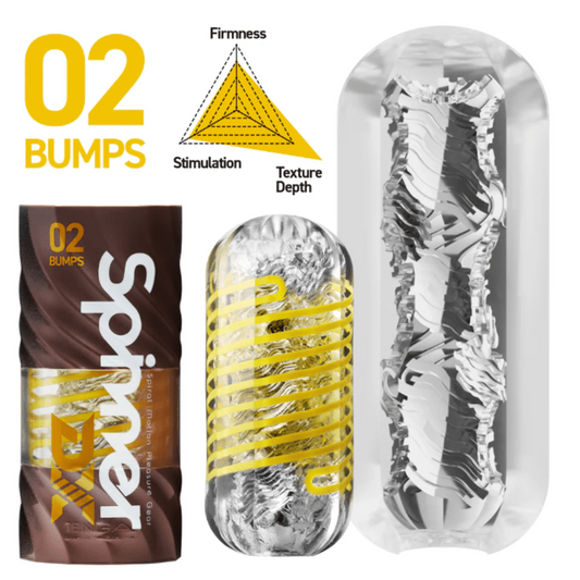 Tenga Spinner DX 02 Bumps Stroker