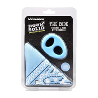 Rock Solid The Code 'Blue' Cock Ring w/Bandana