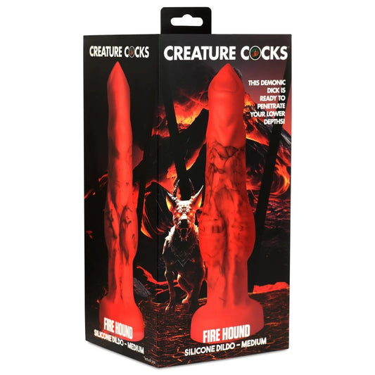 Creature Cocks 'Fire Hound' -Dildo