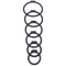 Tantus Premium Silicone O-Rings - 6pk